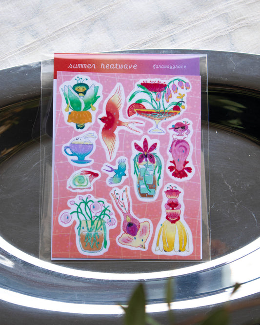 Sticker Sheet - Summer Heatwave