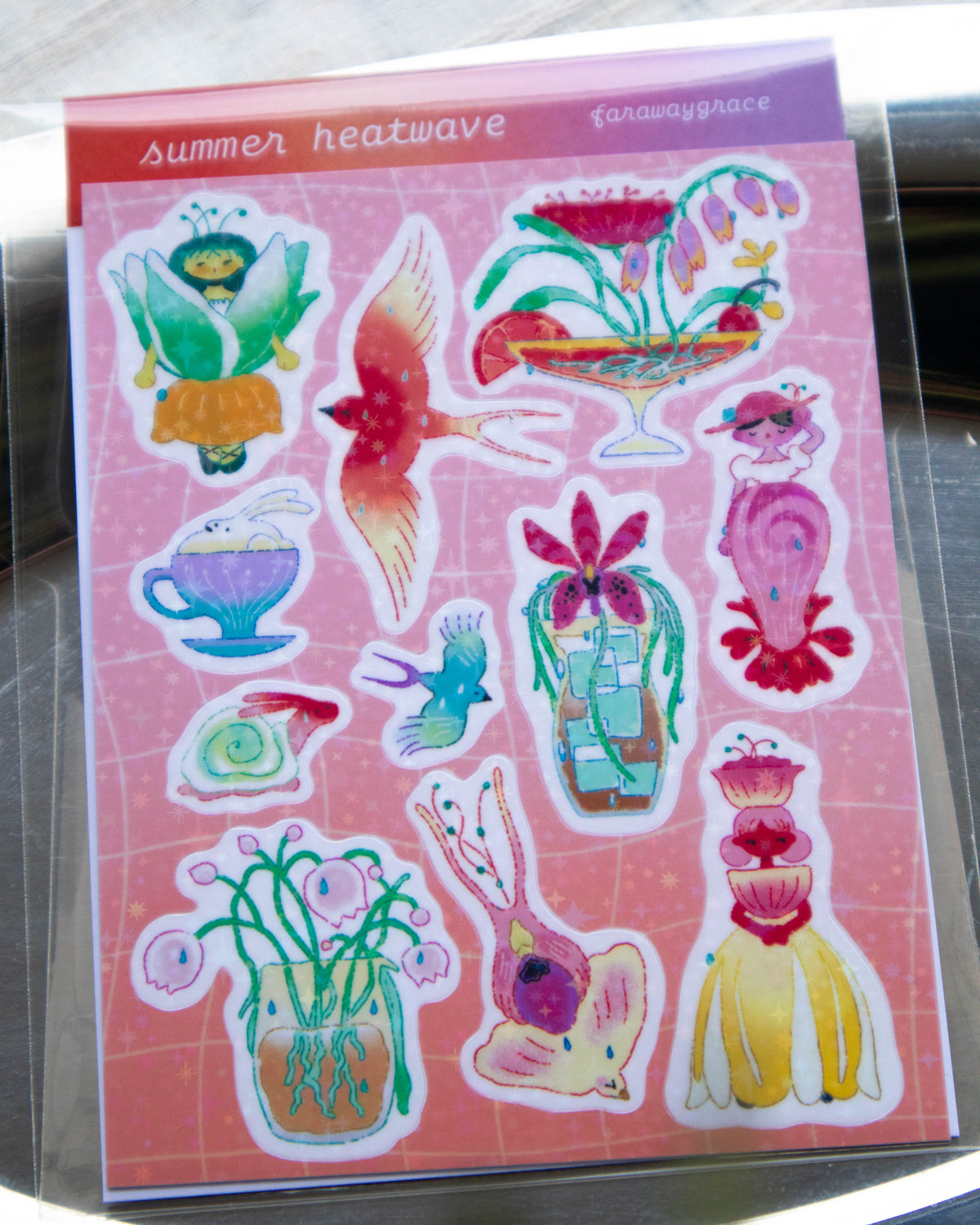 Sticker Sheet - Summer Heatwave