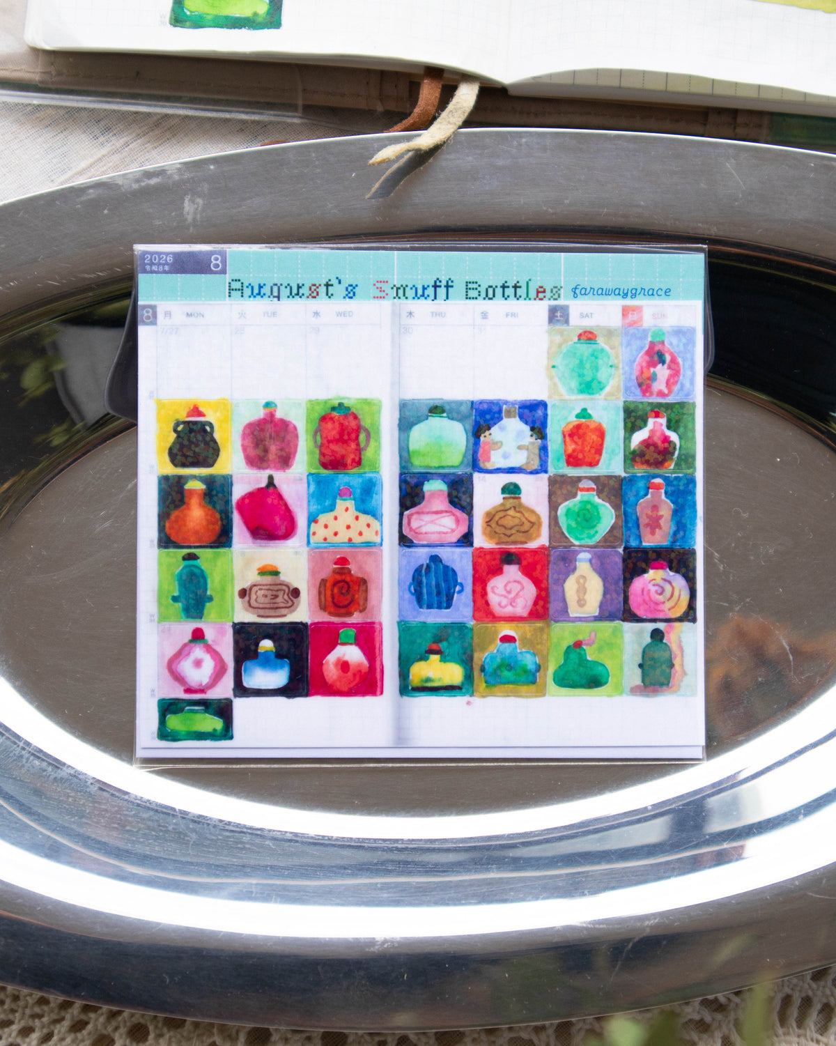 Sticker Sheet - August's Snuff Bottles