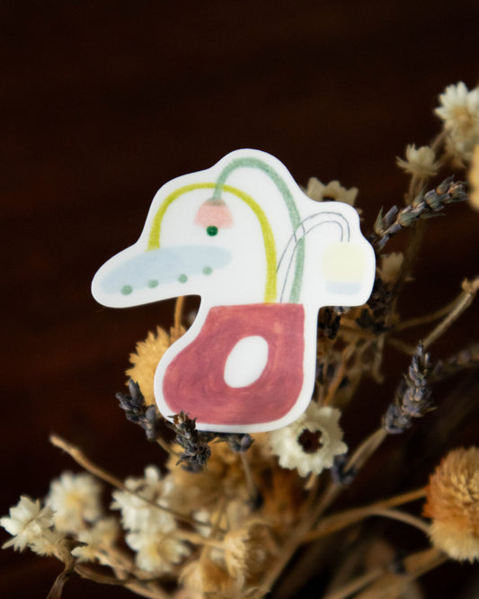 Sticker - Flower Vase