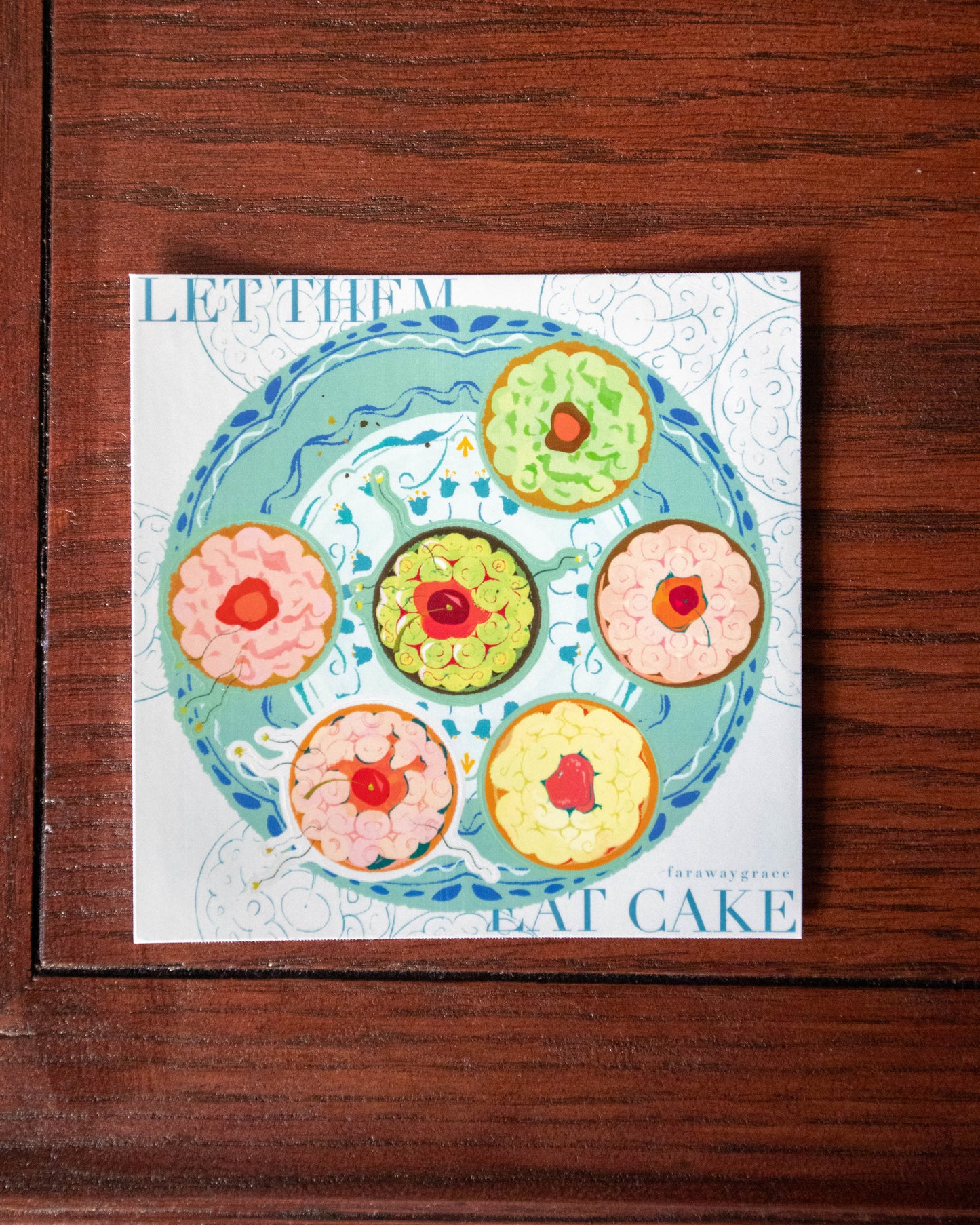 Sticker Sheet - Let Them Eat Cake