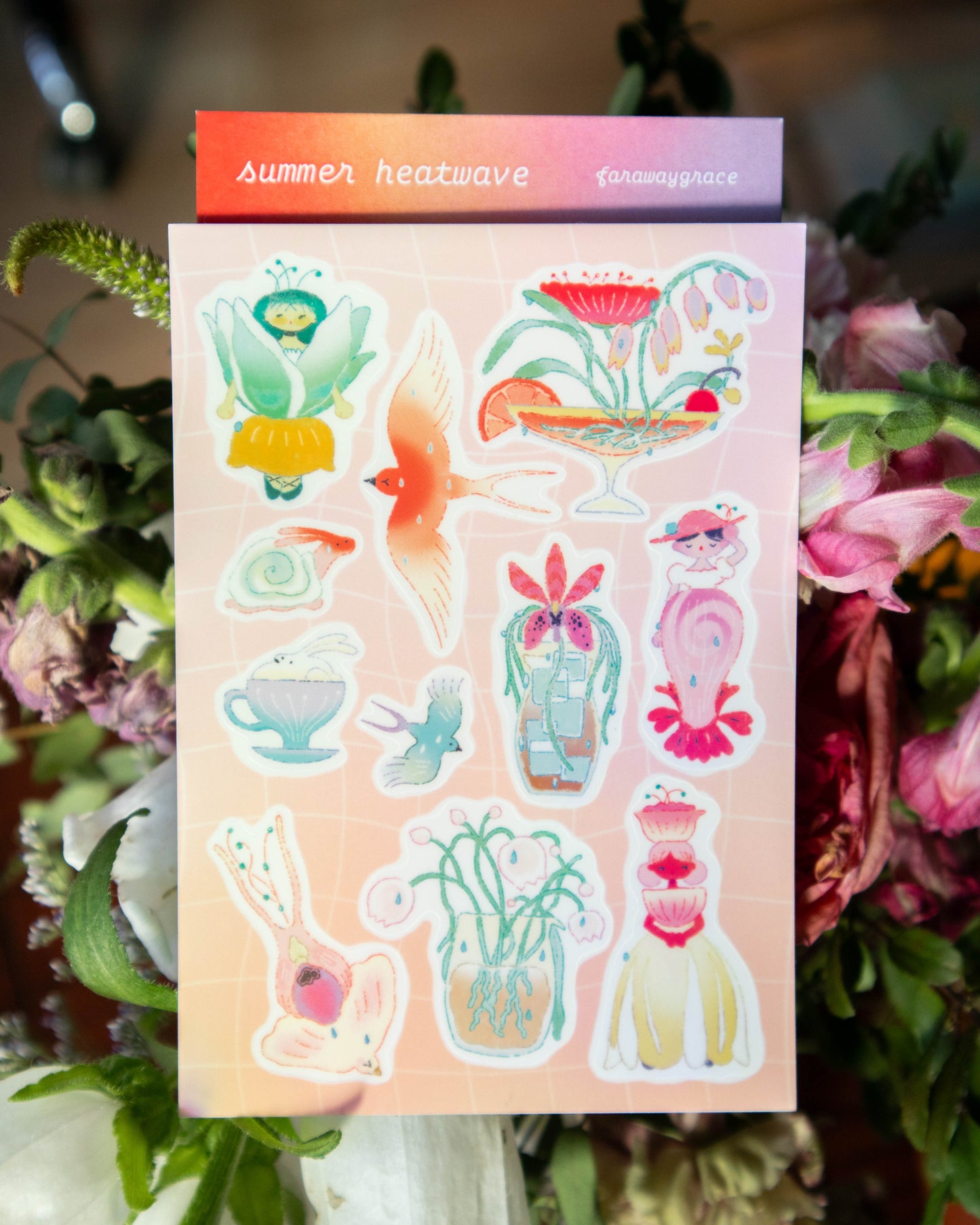 Sticker Sheet - Summer Heatwave