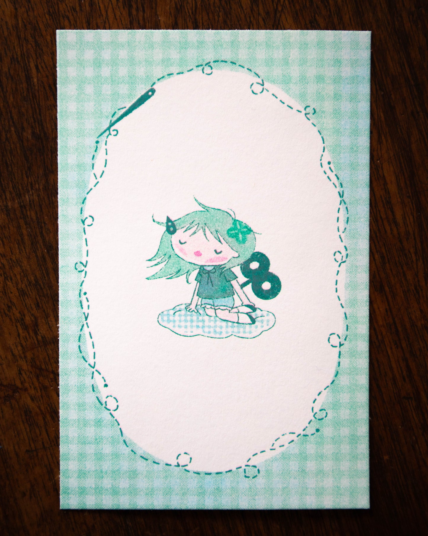 Letter Set - Sewing Girl