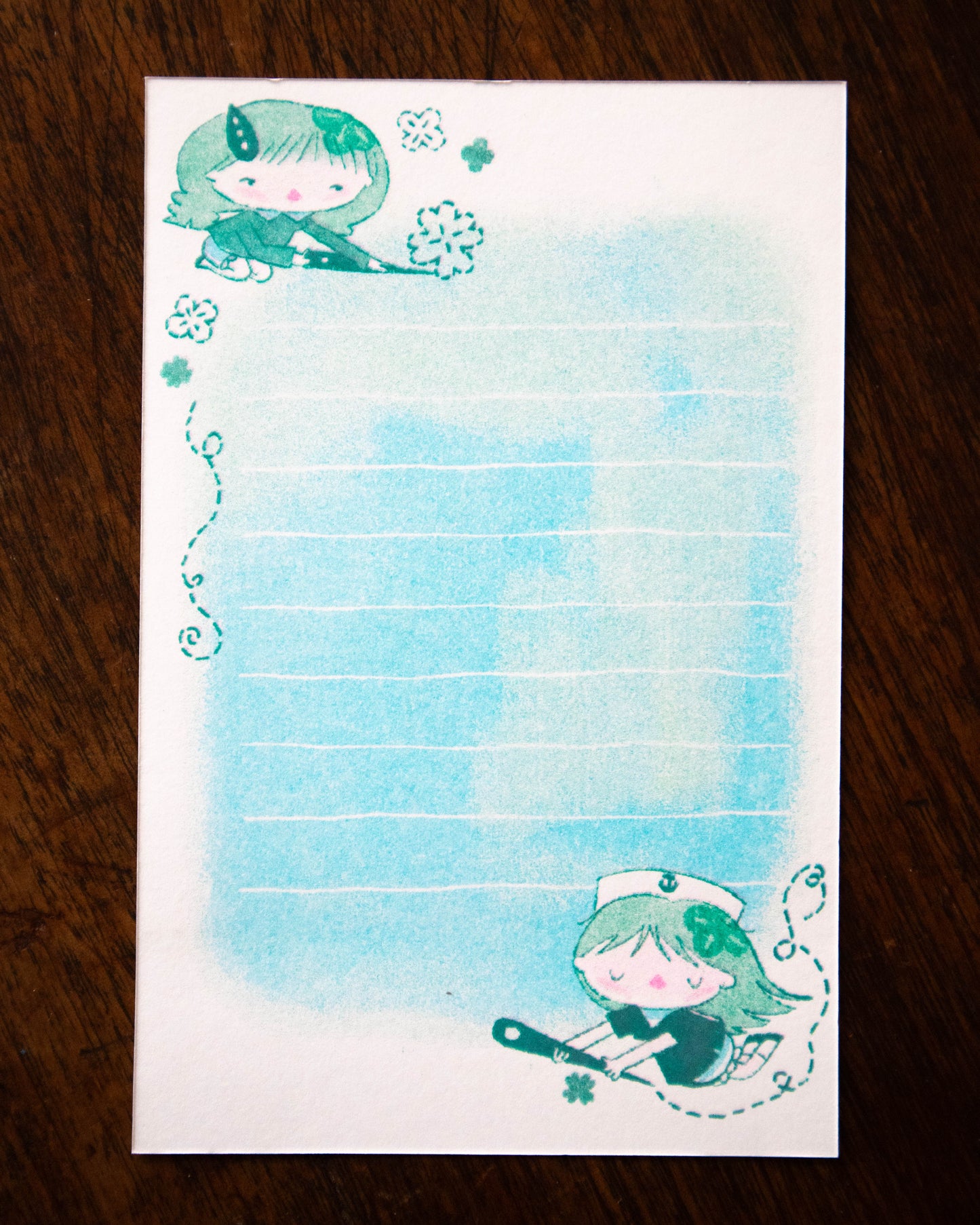Letter Set - Sewing Girl