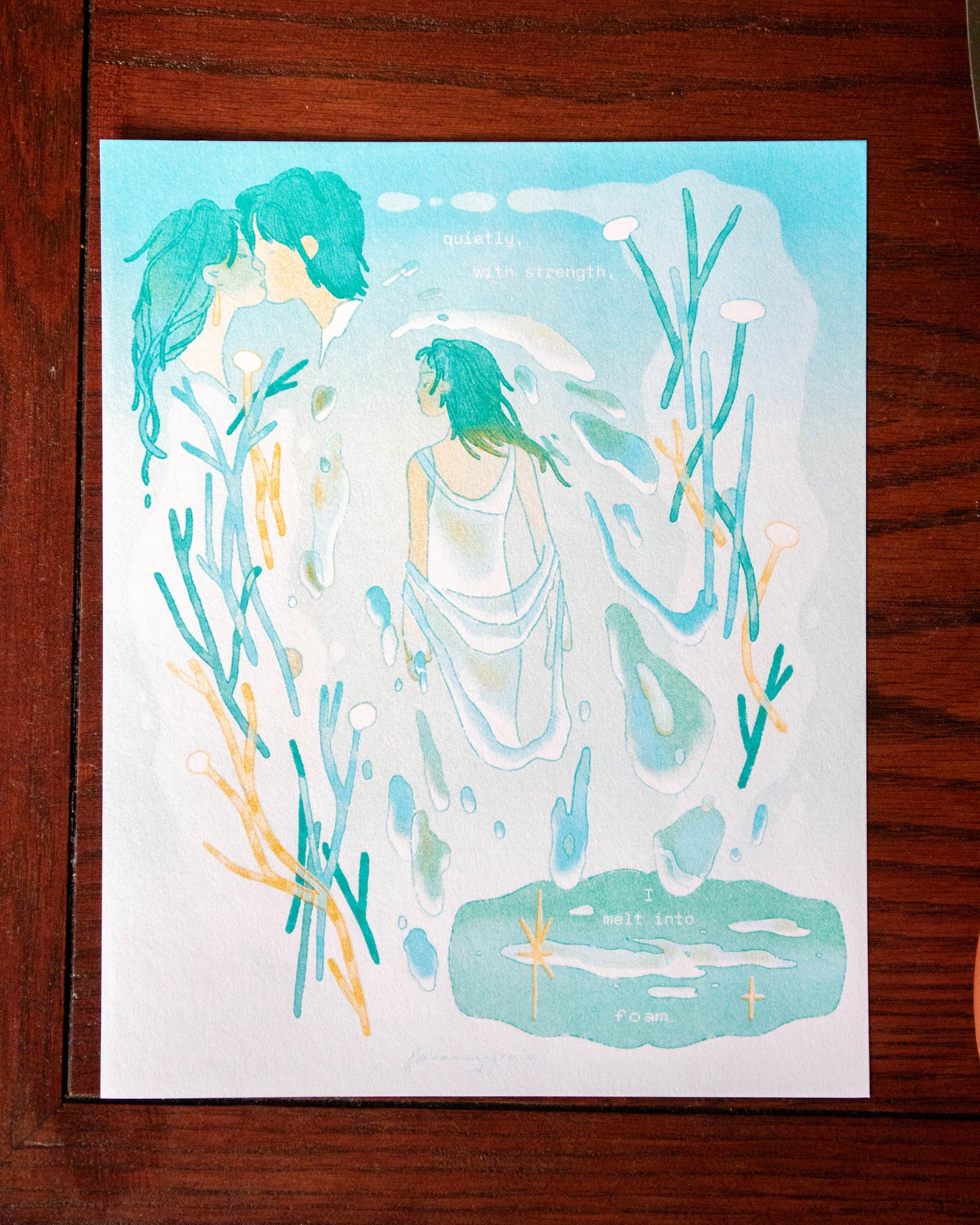 Print (M) - Melt Into Foam (Riso)