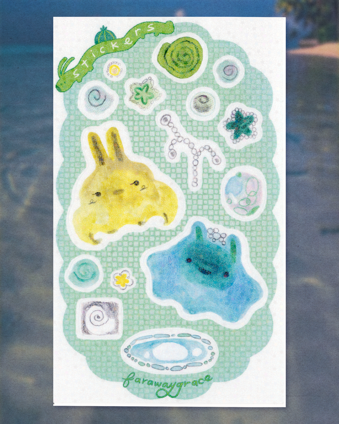 Sticker Sheet - Sea Creatures