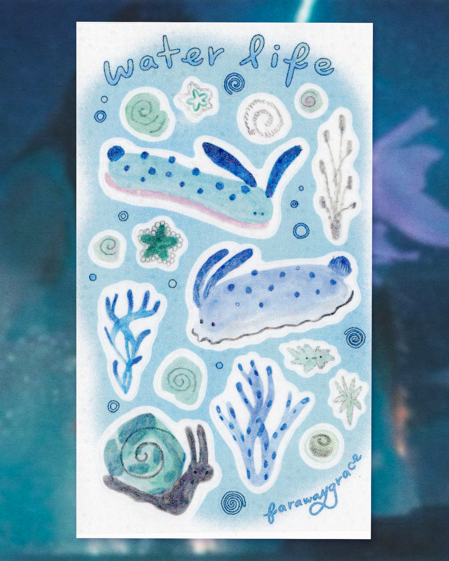 Sticker Sheet - Water Life