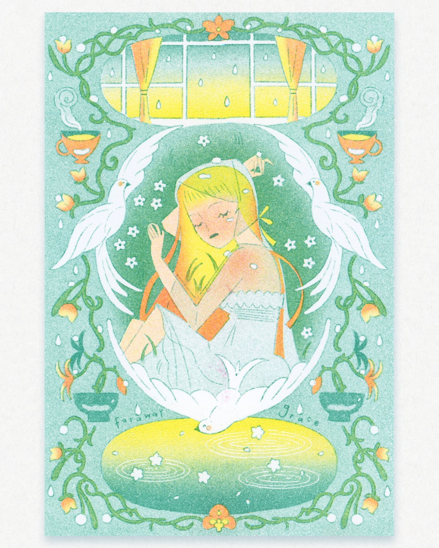 Postcard - Petrichor (Riso)