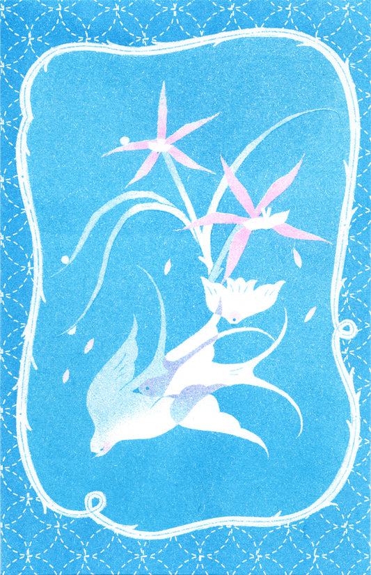 Postcard - Nosedive (Riso)
